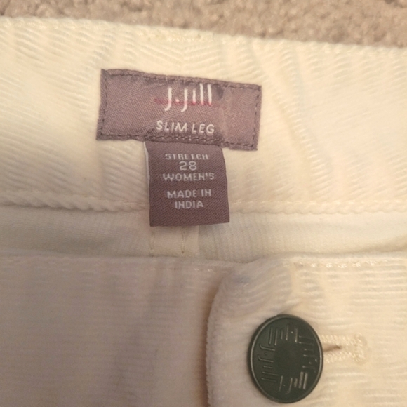 J. Jill Cream Women's Pants - Picture 3 of 4